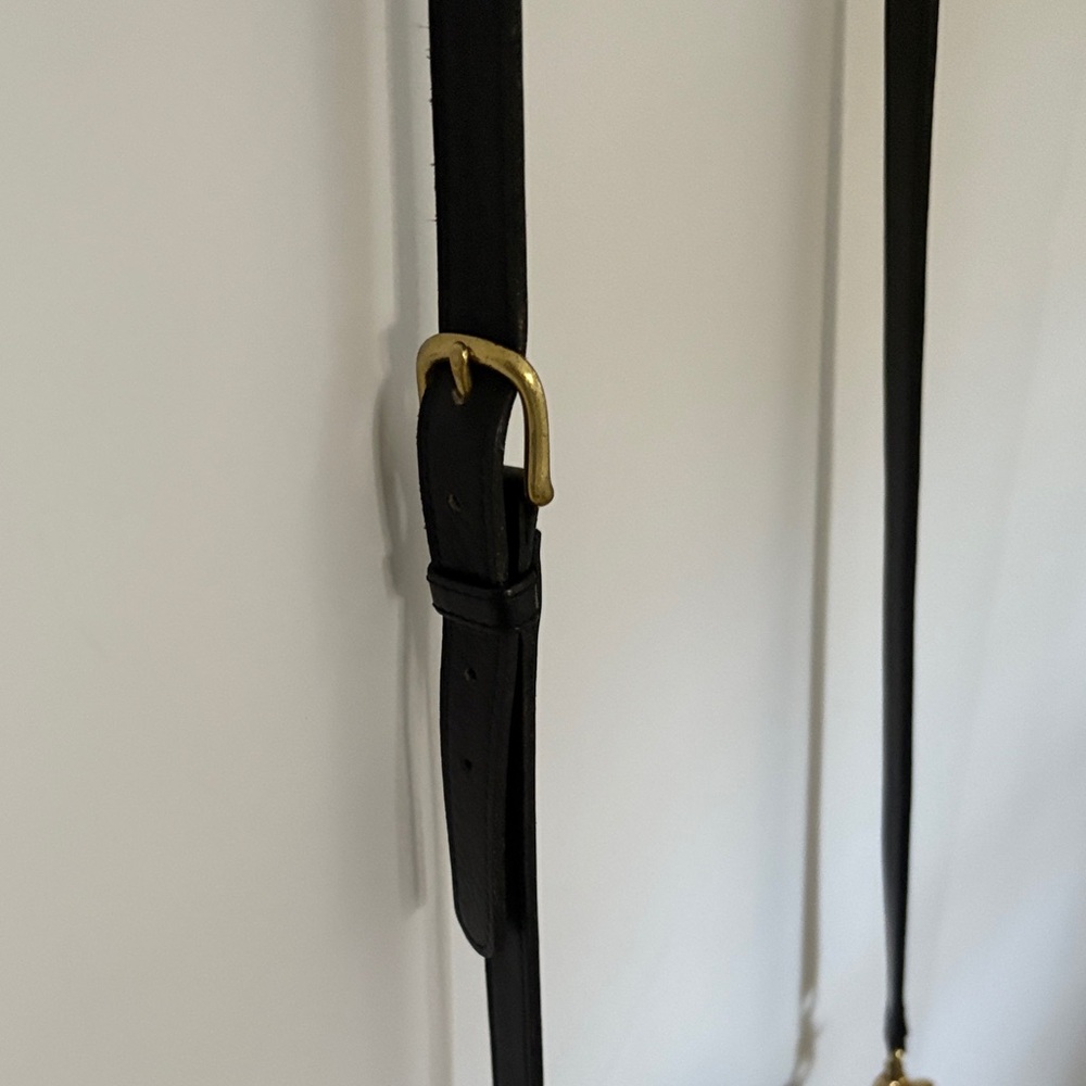 Vintage Coach Station Bag/Crossbody/ Messenger Bag #5130 - Solid Brass Hardware - Picture 3 of 13